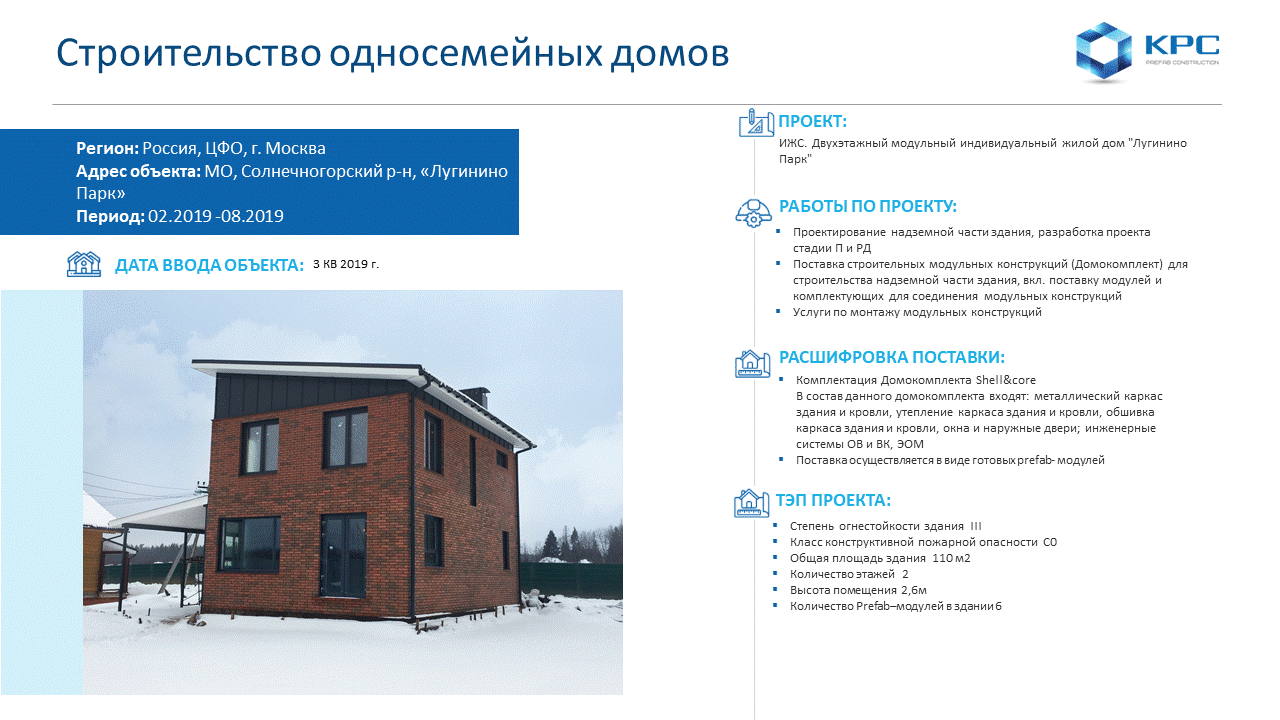 ОOO «Новый Дом» (Knauf prefab construction)