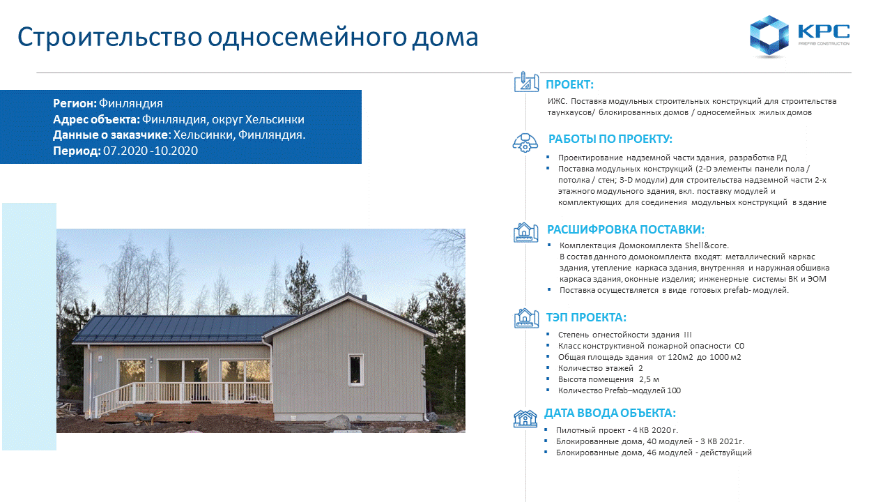 ОOO «Новый Дом» (Knauf prefab construction)