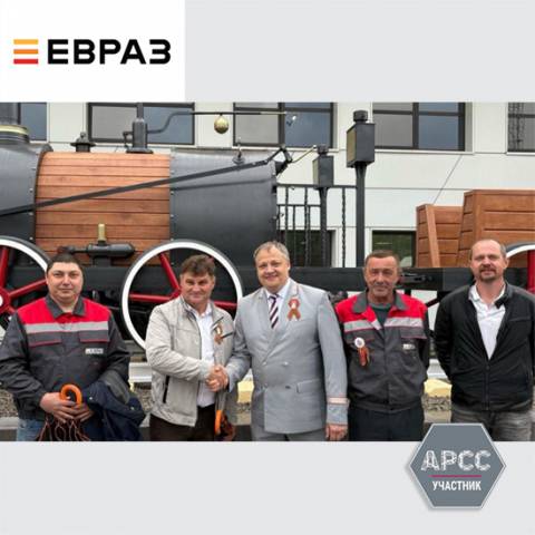 Памятник первому русскому паровозу появился в Пензе благодаря ЕВРАЗу